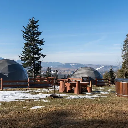 Luxusní stan Tatra Glamp Tarasowka - Siec Noclegowa Tatra Glamp *